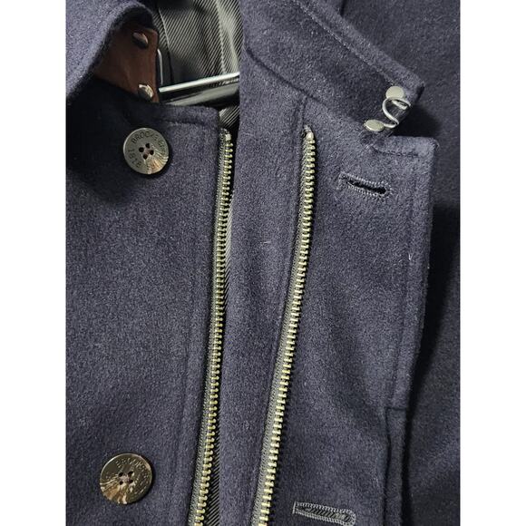 Brooks Brothers x Loro Piana Storm System Navy Mens 100% Wool Jacket Coat XL - Picture 4 of 7
